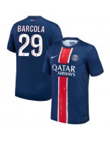 Paris Saint-Germain Bradley Barcola #29 Domácí Dres 2024-25 Krátký Rukáv